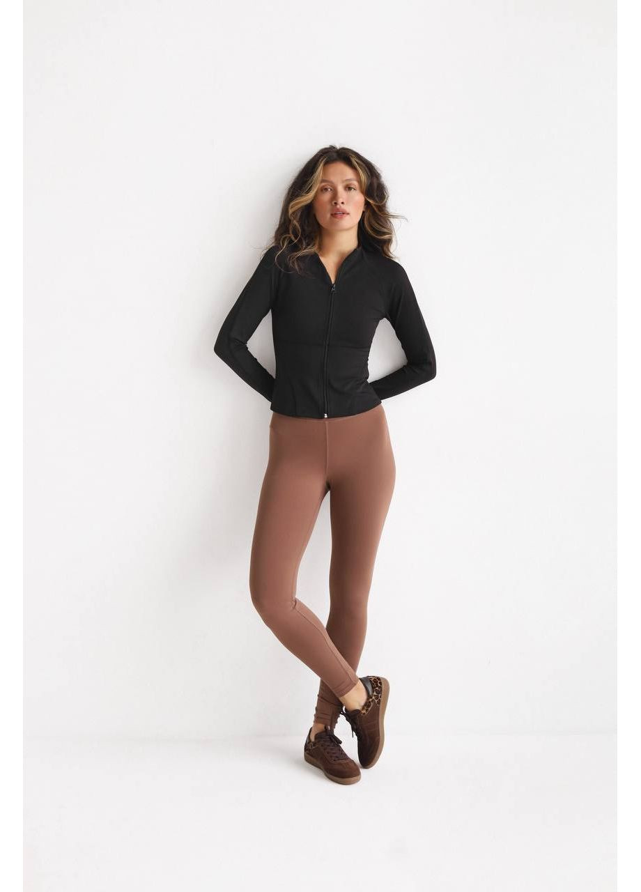 Лосины — черный/беж/молочный | ЗАМЕРЫ В ОПИСАНИИ DK/DL Мода без кордонів (369327091)