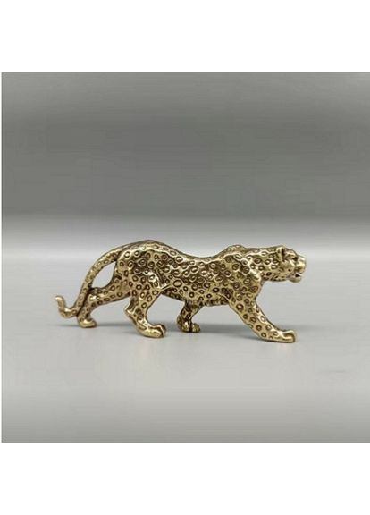 Мини медная латунная настольная статуэтка фигурка в виде Леопард No Brand (292260717)