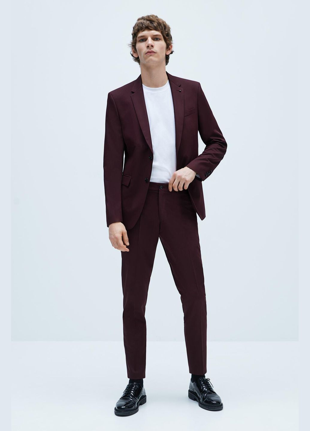 Брюки демісезон,сливовий, Zara (297153975)