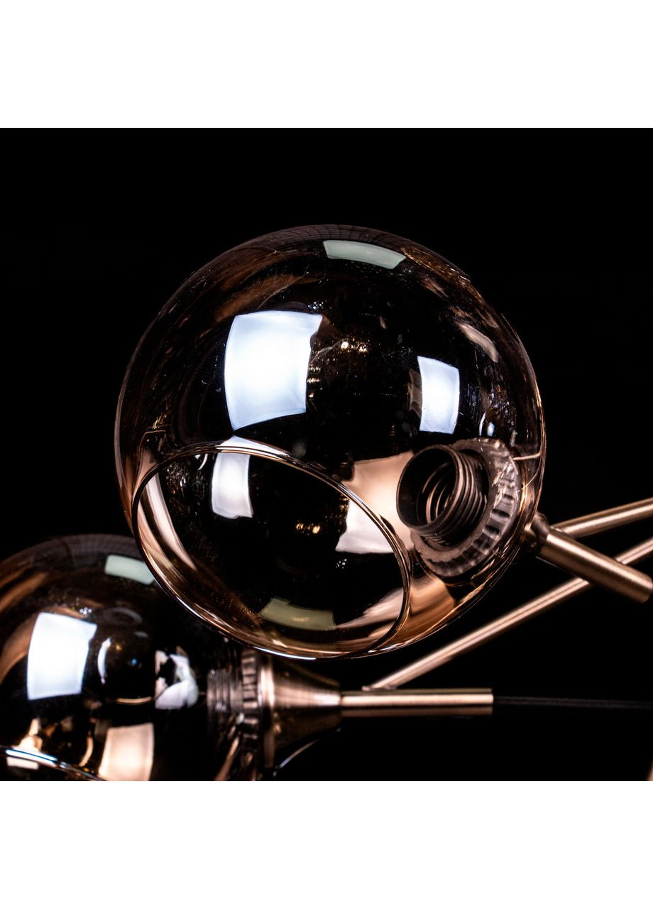 Люстра в стиле лофт на 8 лампочек N5038/8/AB+BK No Brand (352229983)