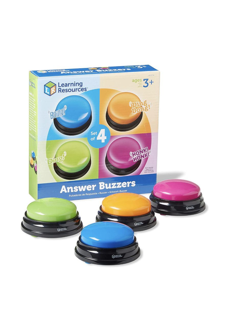 Звуковые кнопки (4 шт) Learning Resources (338426053)