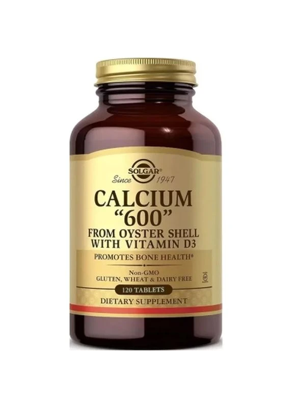 Мінерали Кальцій з черепашки устриці з вітаміном D3, 600 мг, Calcium from O (SOL00416) Solgar (400781408)