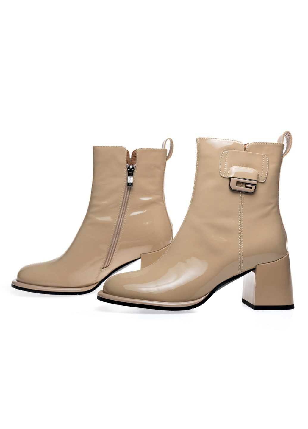 Бежеві демісезонна ботильйони 01591 бежеві Brocoli