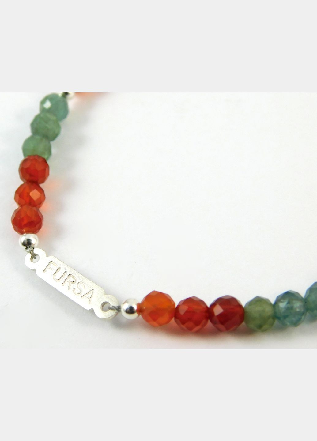 Браслет "Fursa" Сердолик, Апатит, серебро 15 Fursa fashion (322315252)