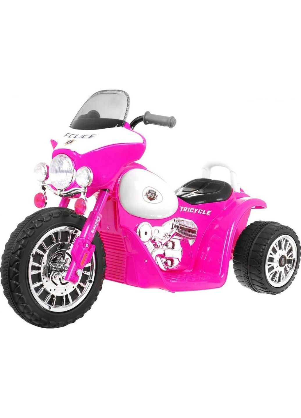Детский аккумуляторный мотоцикл PA.JT568.ROZ розовый Ramiz (364233692)