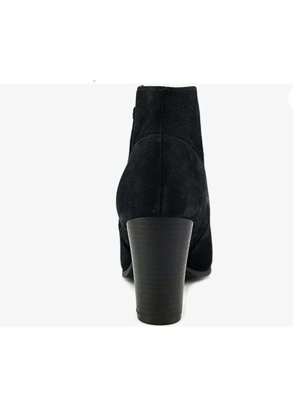 Черные ботильоны davendort к лодыжке с закрытым носком и женские w06139 черные 35 р. (стелька 21 см) Cole Haan slim fit