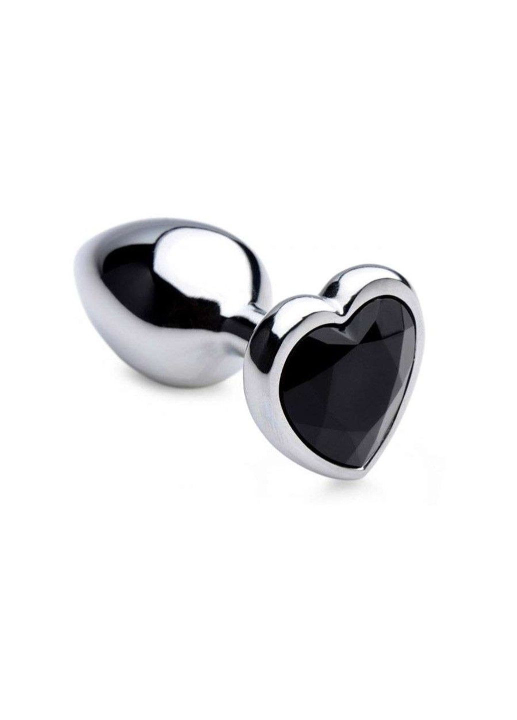 Комплект анальних пробок із чорним кристалом ( розмір S, M, L ) We Love (284278527)