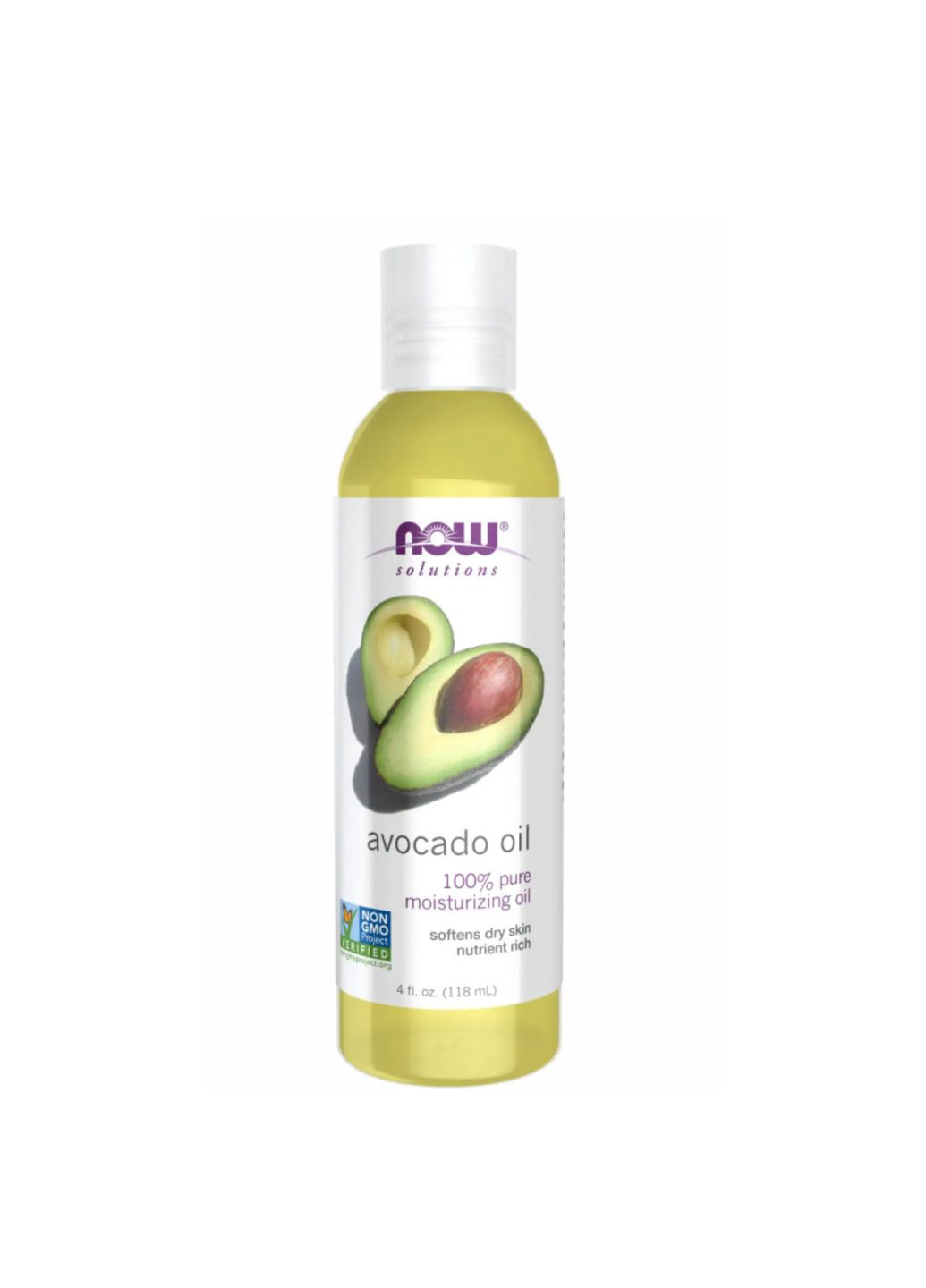 Avocado Oil - 118ml Олія авокадо для шкіри Now Foods (282720297)