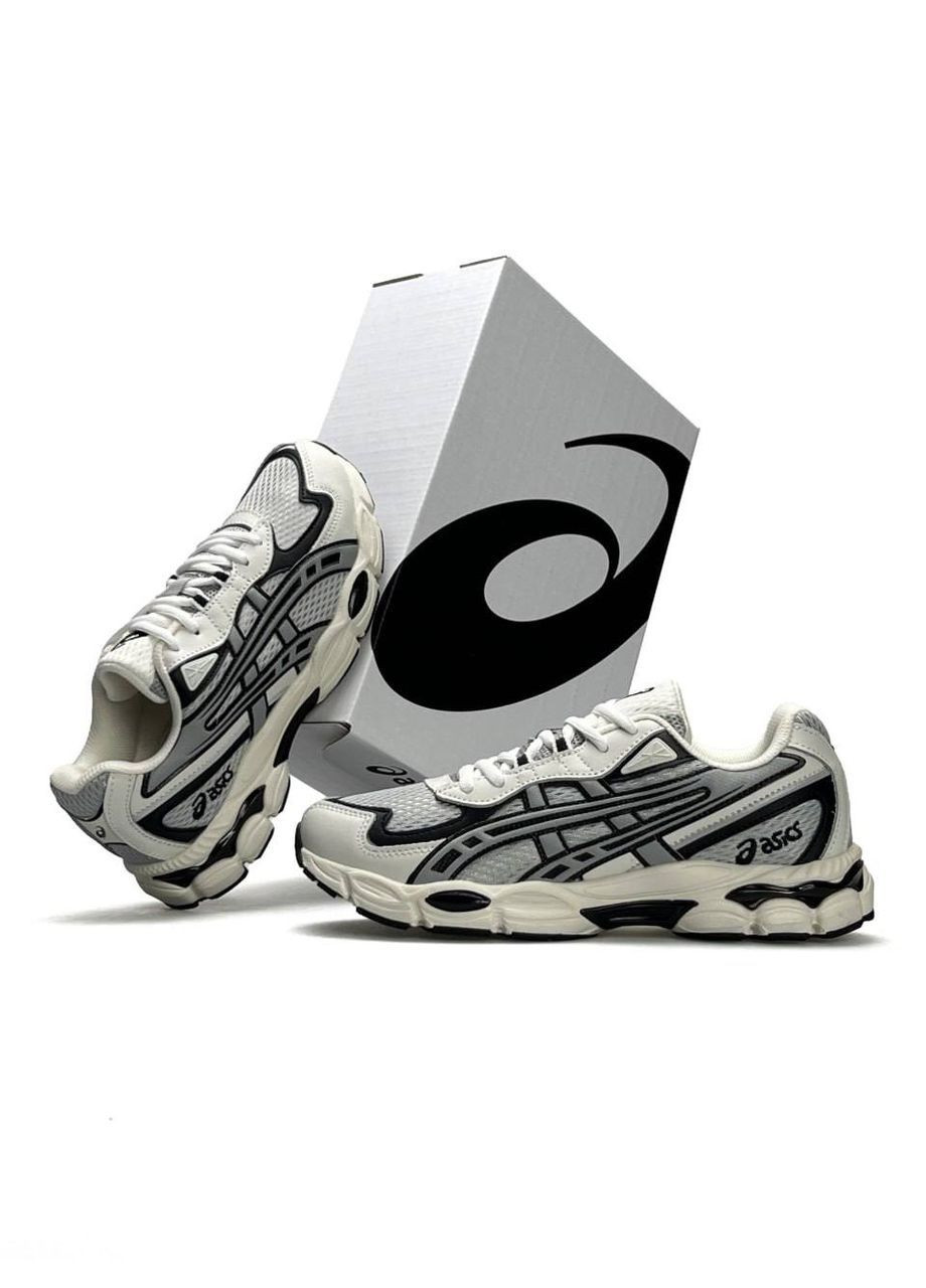 Бежеві Осінні кросівки чоловічі asics No Brand GEL-NYC 2055 Beige Black