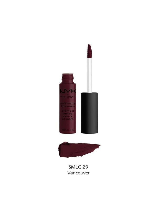 Матова помадакрем МІНІ Soft Matte Lip Cream Mini VANCOUVER (SMLC29) NYX Professional Makeup (279363967)