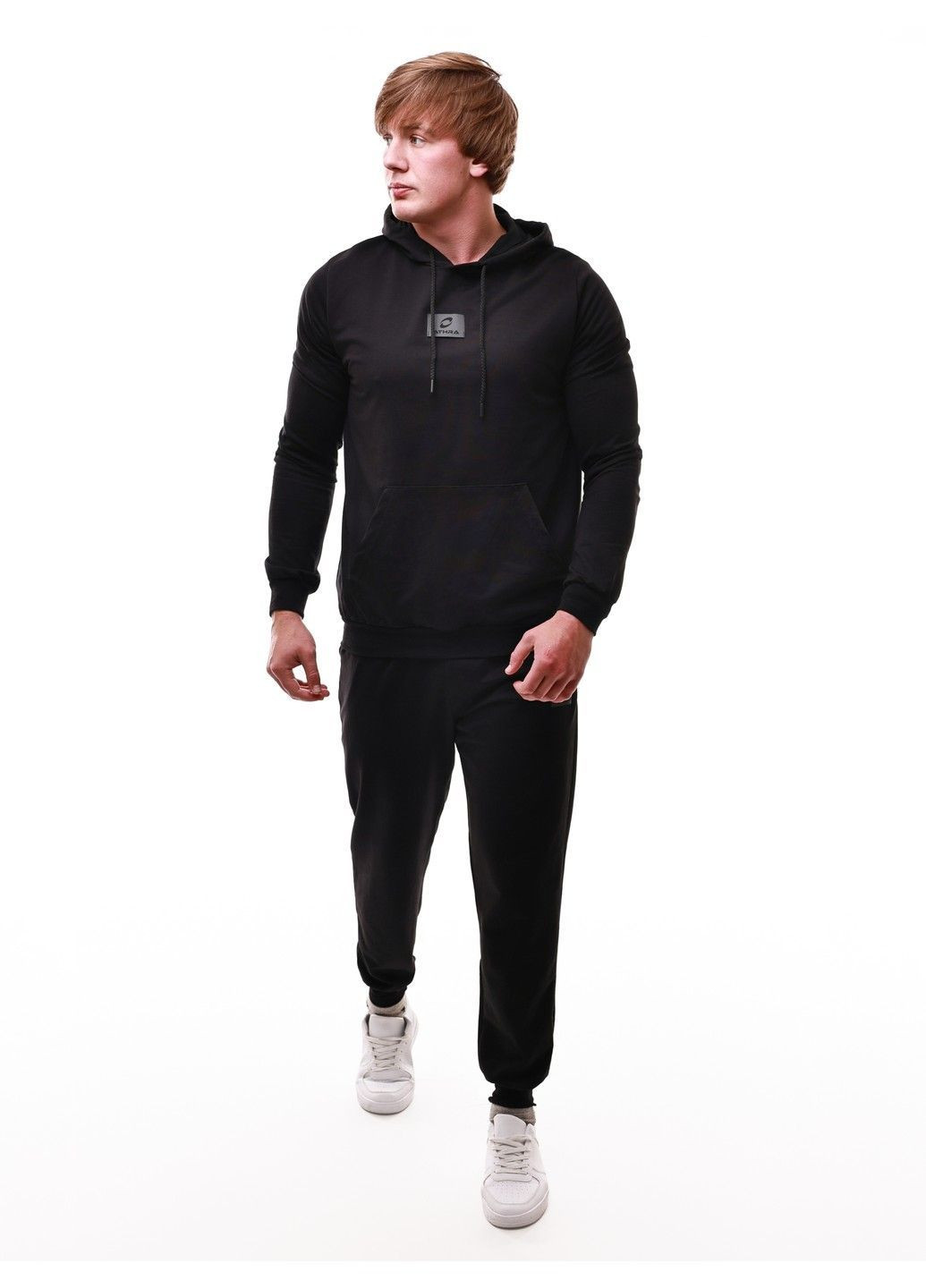 Чорний костюм спортивний чоловічий No Brand