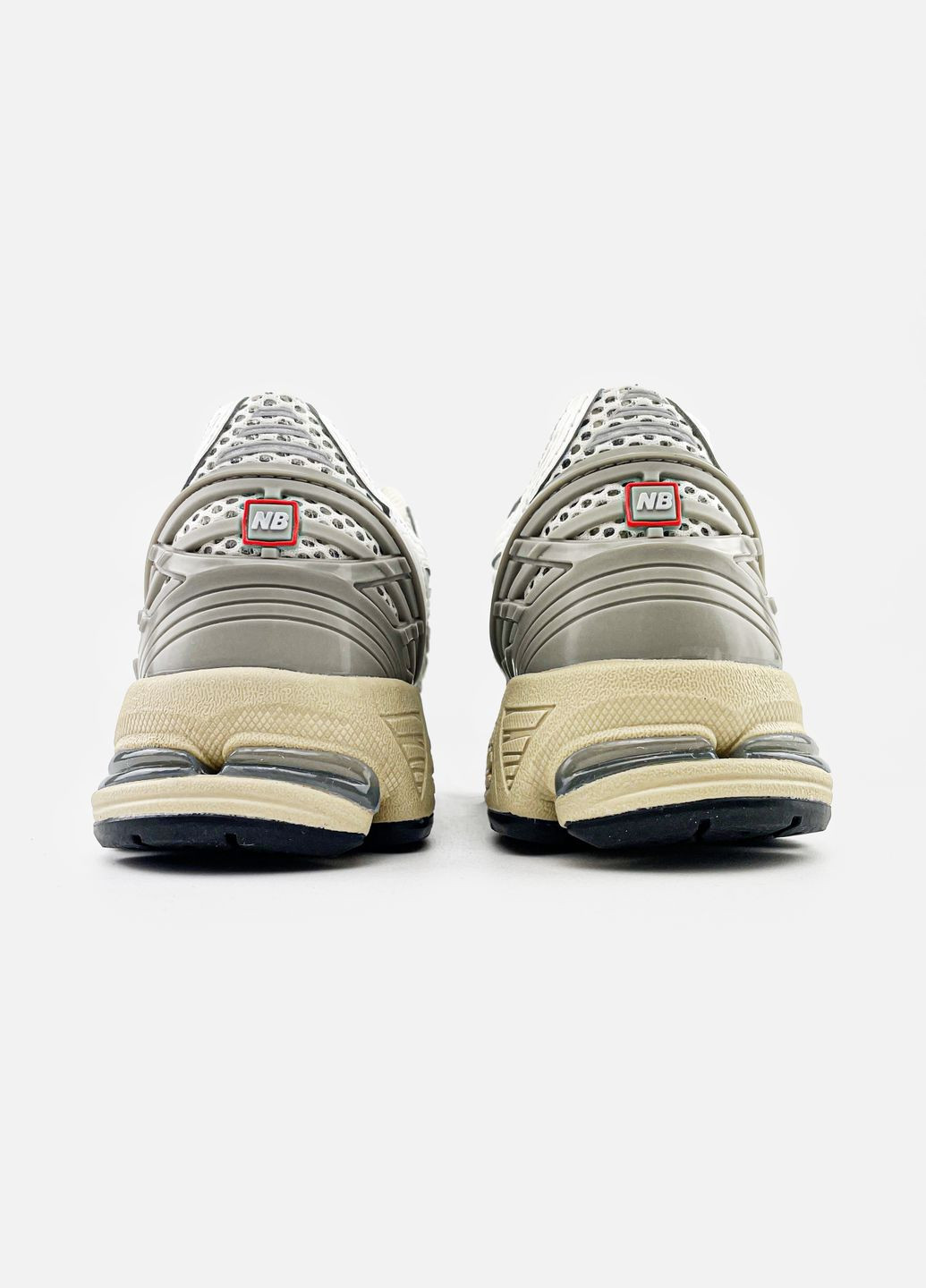 Сірі всесезон кросівки чоловічі і жіночі new balance 1906r grey beige | нью беланс 1906r сірі бежеві No Brand