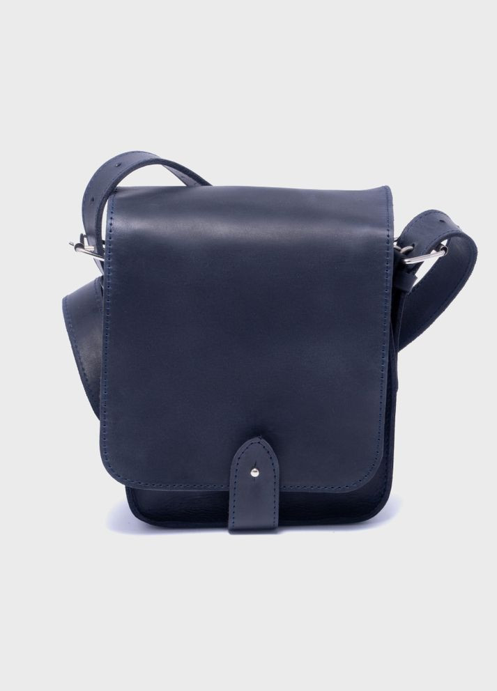 Чоловіча шкіряна сумка Денді Синій Dekey (351898890)