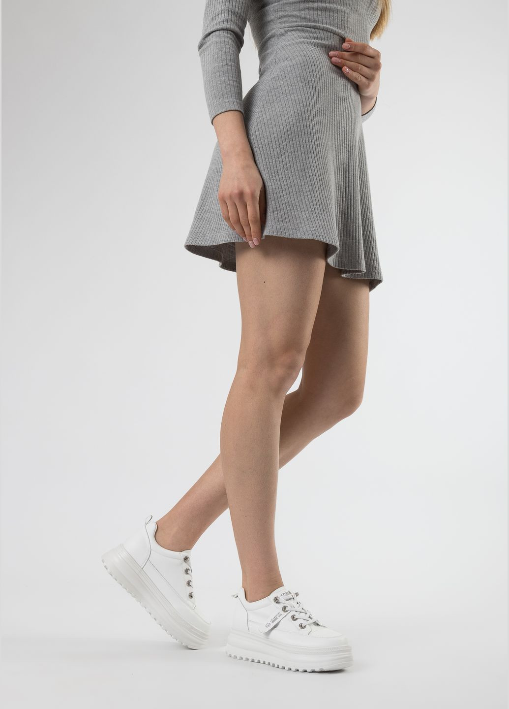 Белые кеды (2447т) Lola Andy