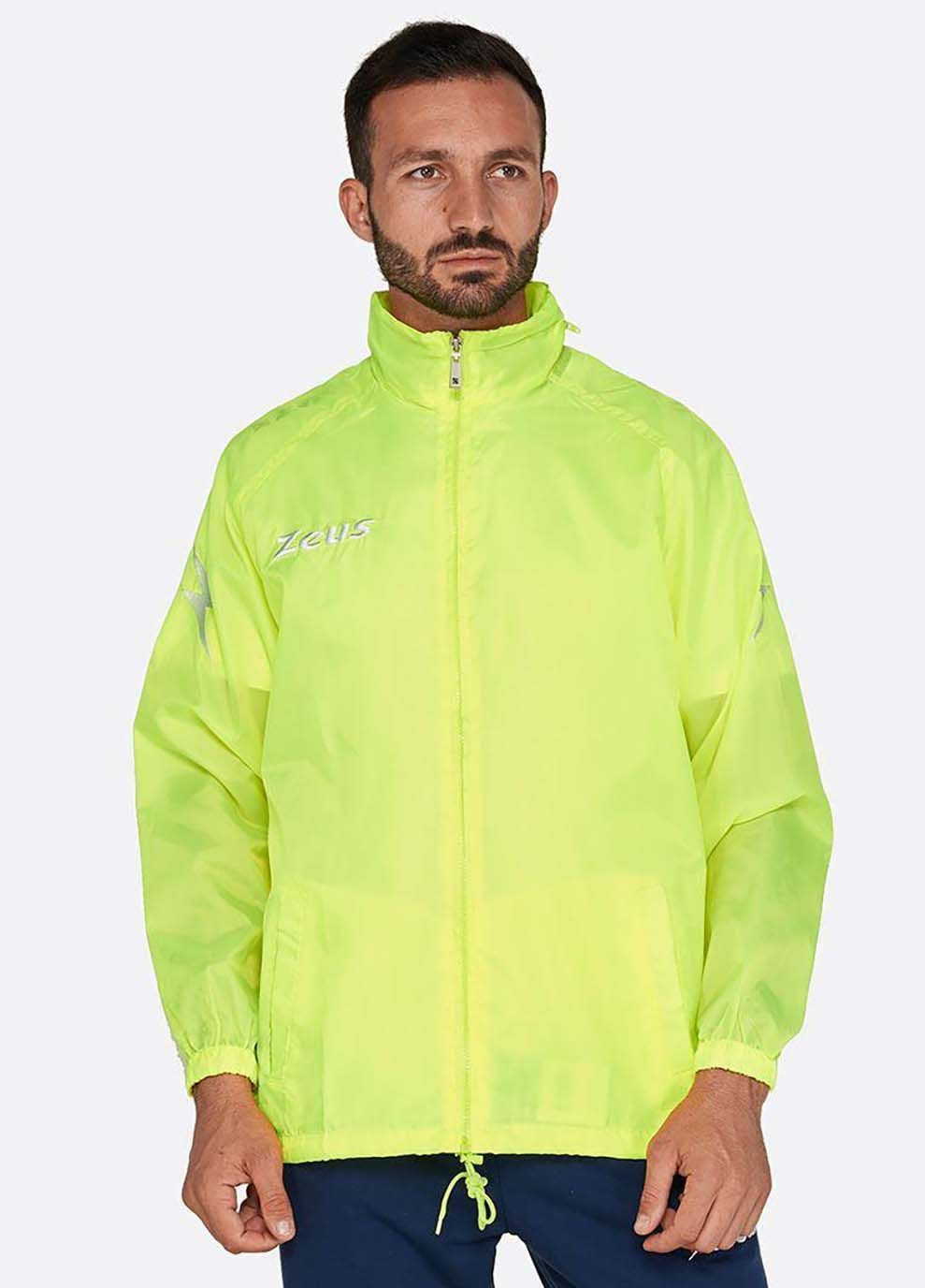 Желтая демисезонная ветровка Zeus