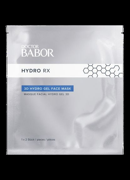 3D гідрогелева маска для обличчя 3D Hydro Gel Face Mask 4 шт Babor (280265751)