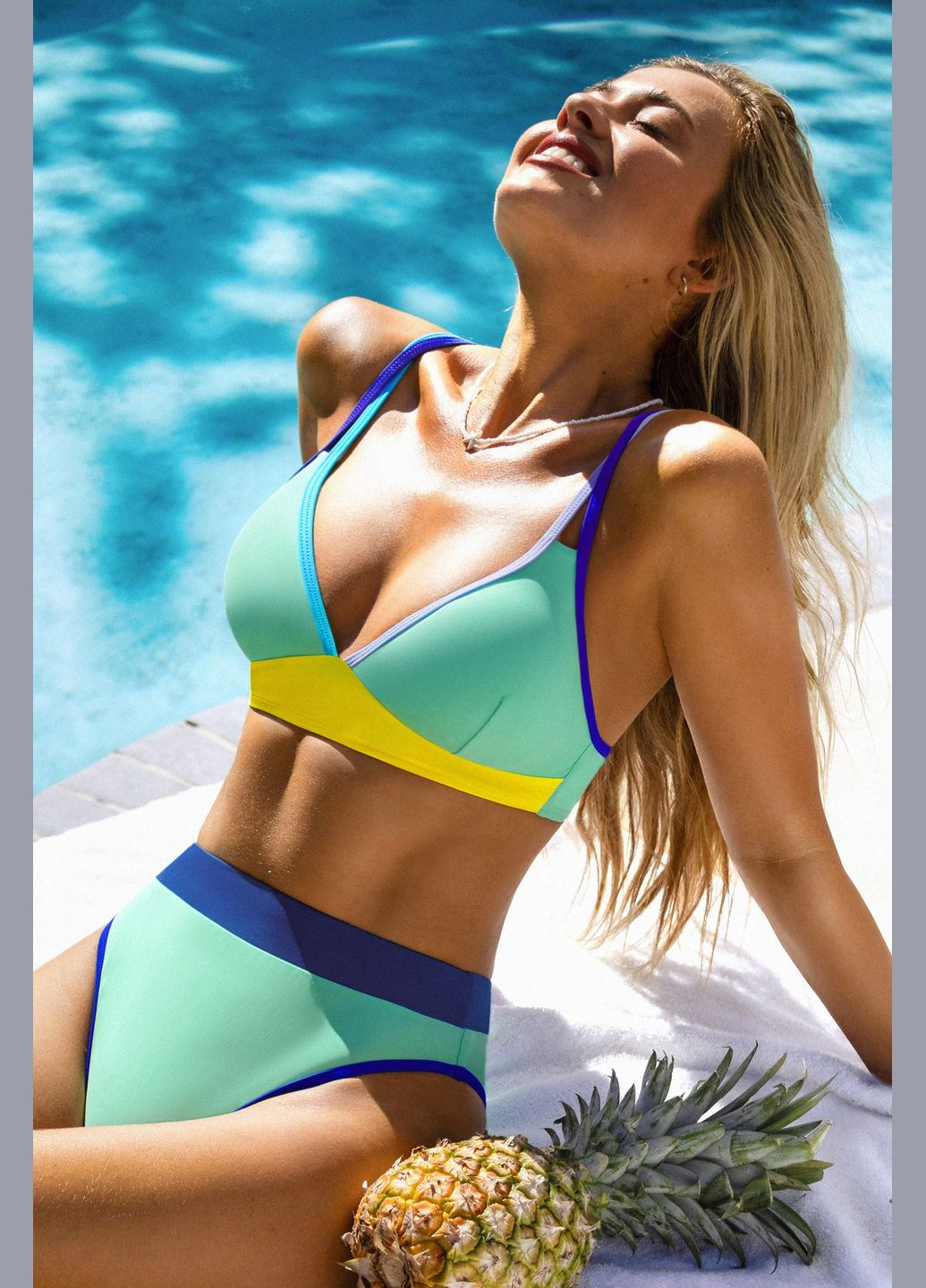 Мятный летний купальник CUPSHE