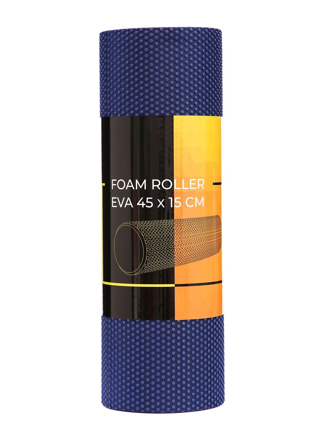 Массажный ролик EVA+ 45 x 15 см (валик, роллер) XR-0304 Navy Blue Cornix (304252765)