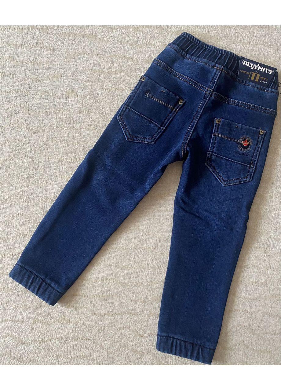 Дитячі зимові джинси на флісі для хлопчика 104 No Brand (369735338)