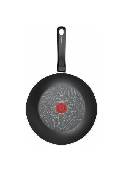 Сковорода ВОК So'' Light, 28 см, алюминий, бакелит, черный (H0561942) Tefal чорний, бакеліт, алюміній, 28 см, ВОК So'' Light (372951205)