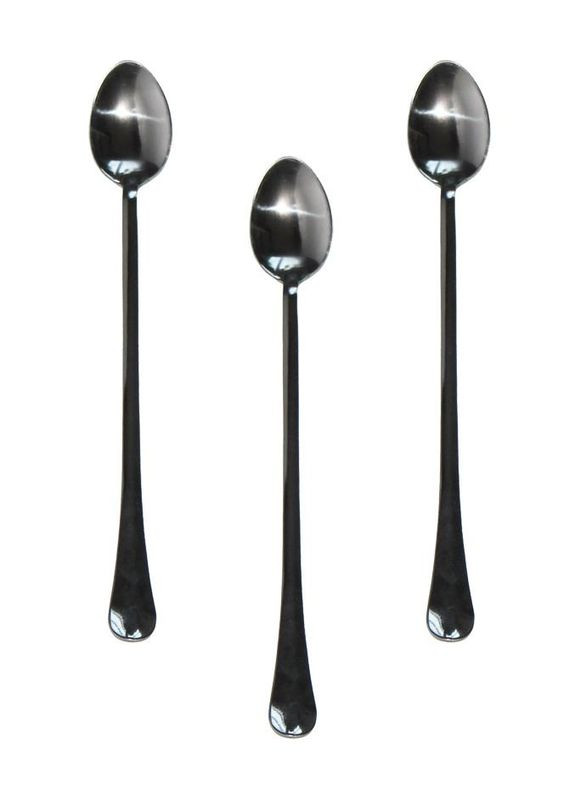 Набор 3 ложки коктейльных Hauser глянцевые 205мм. Empire (336547635)