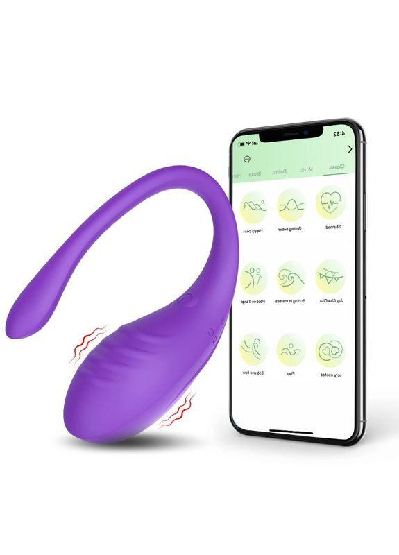 Багатофункціональний вібратор для пар, анально-вагінальний стимулятор, інтимна іграшка. Фіолетова No Brand (344547752)