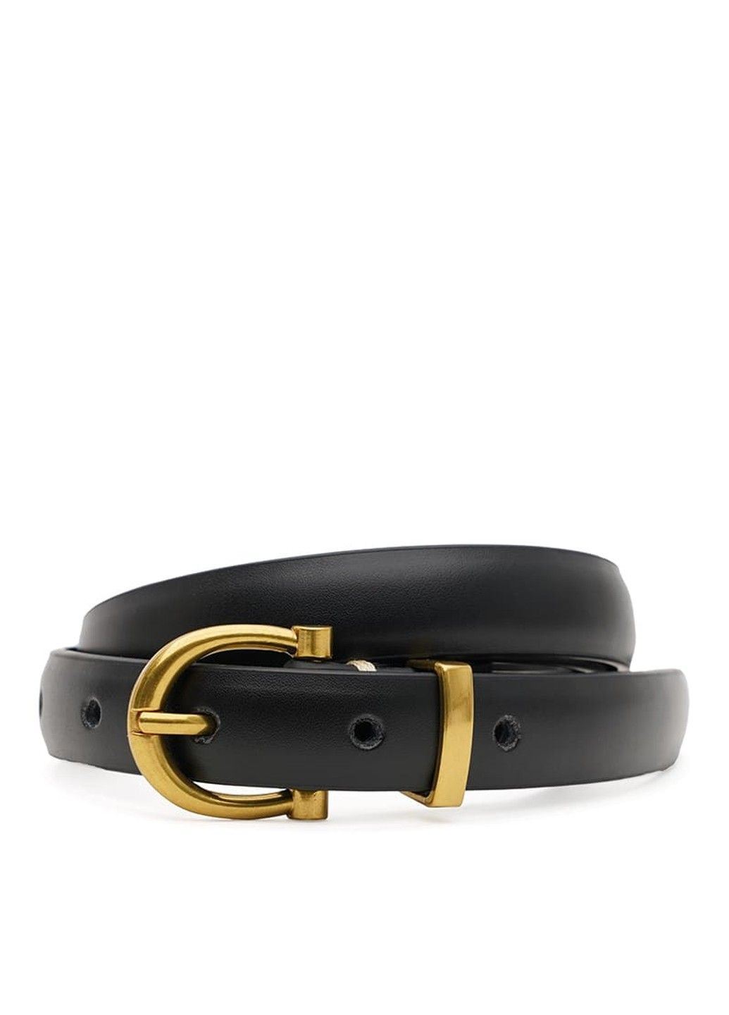 Жіночий ремінь шкіряний Cv1zk-153bl-black Borsa Leather (346390340)