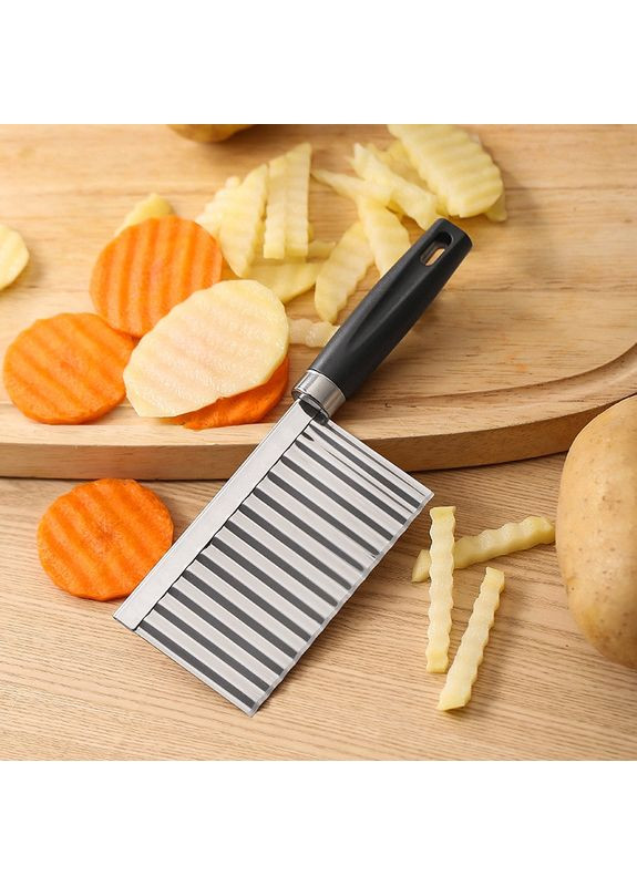 Ніж для фігурної нарізки сиру, картоплі, овочів з нержавіючої сталі China (366875052)