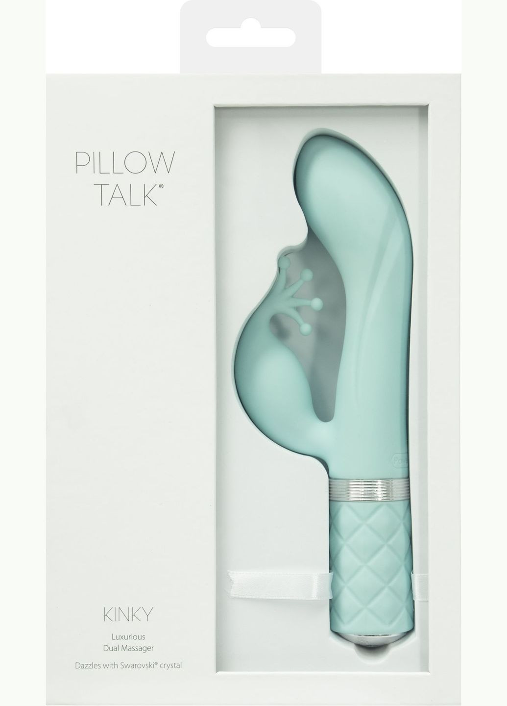 Роскошный вибраторкролик Kinky - CherryLove Pillow Talk (282710159)