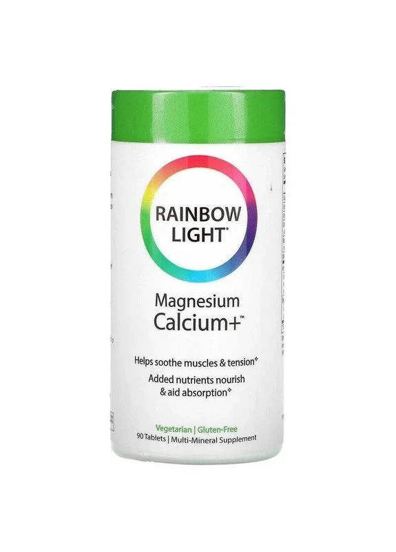 Магній та кальцій Magnesium Calcium +, 90 таблеток Rainbow Light (361114980)