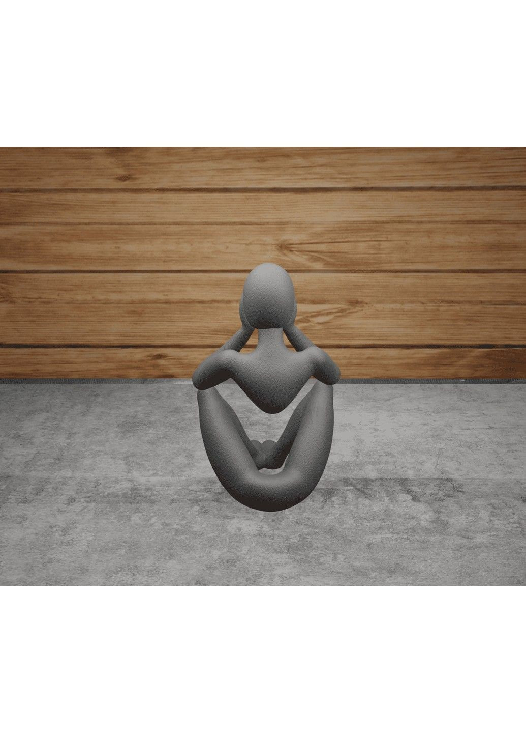 Декоративна статуетка абстракція "Момент роздумів" ЗаСвіт (369719024)