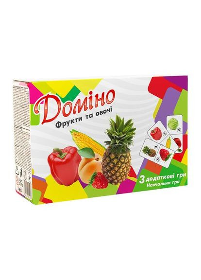 Домино "Фрукты и овощи", укр Strateg (373301326)