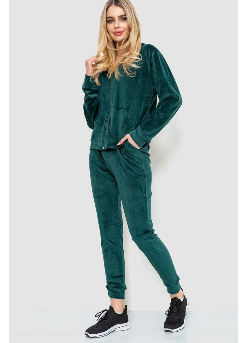 Спорт костюм жіночий велюровий, колір рожевий, 244R20304 Ager (327795923)