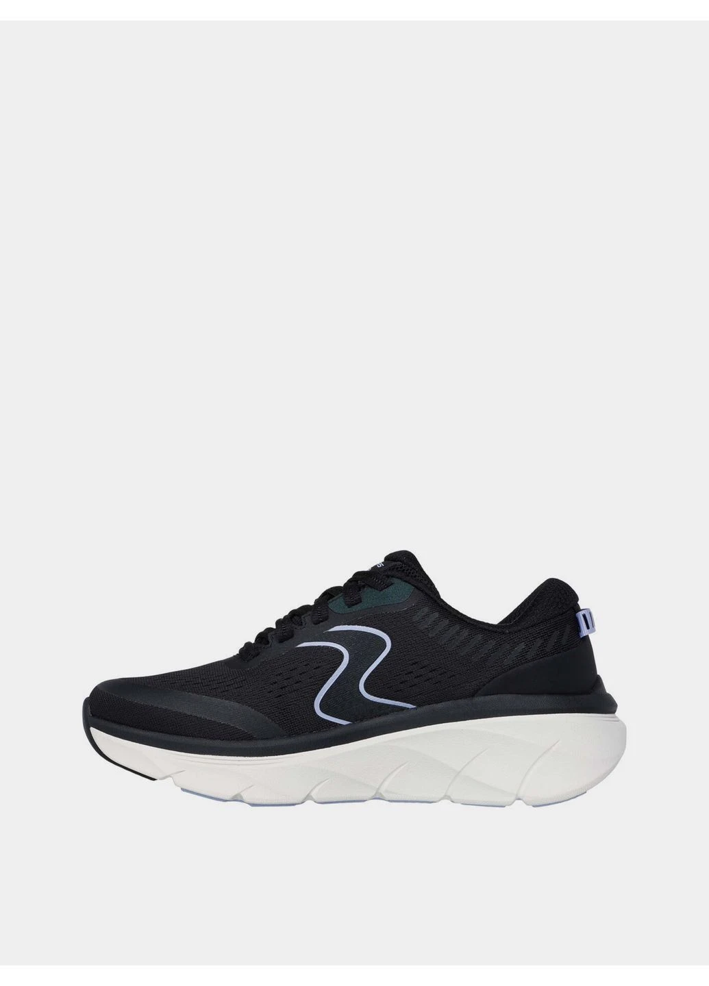 Кроссовки повседневные 9049130 Чёрный KW9273 Skechers чёрные демисезоны (394674681)