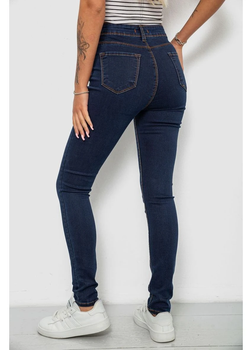 Джинси жіночі однотонні Skinny 244R502-5 Ager - (401617865)