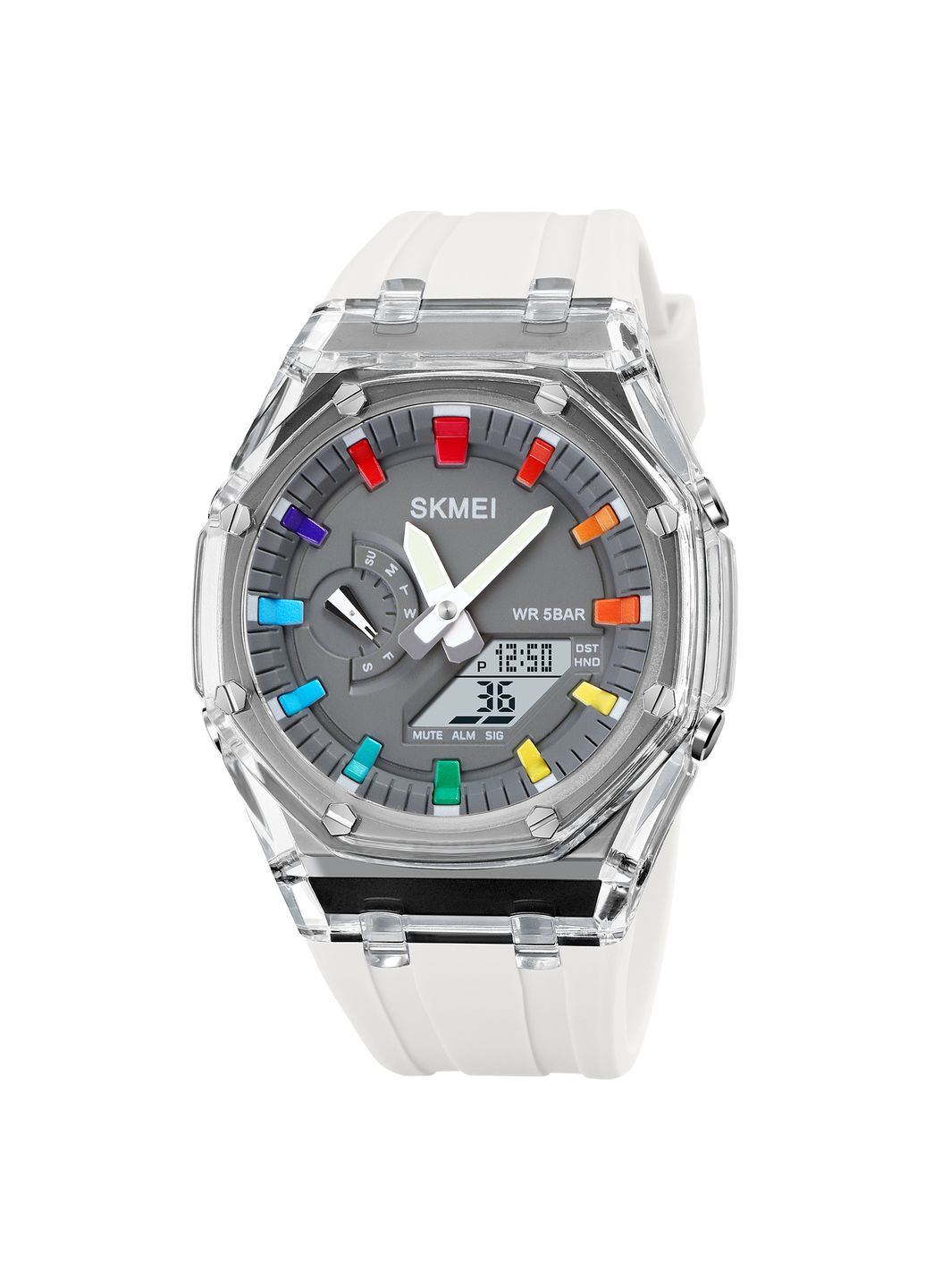 2100WTGY White-Grey SALE Skmei (331287635)