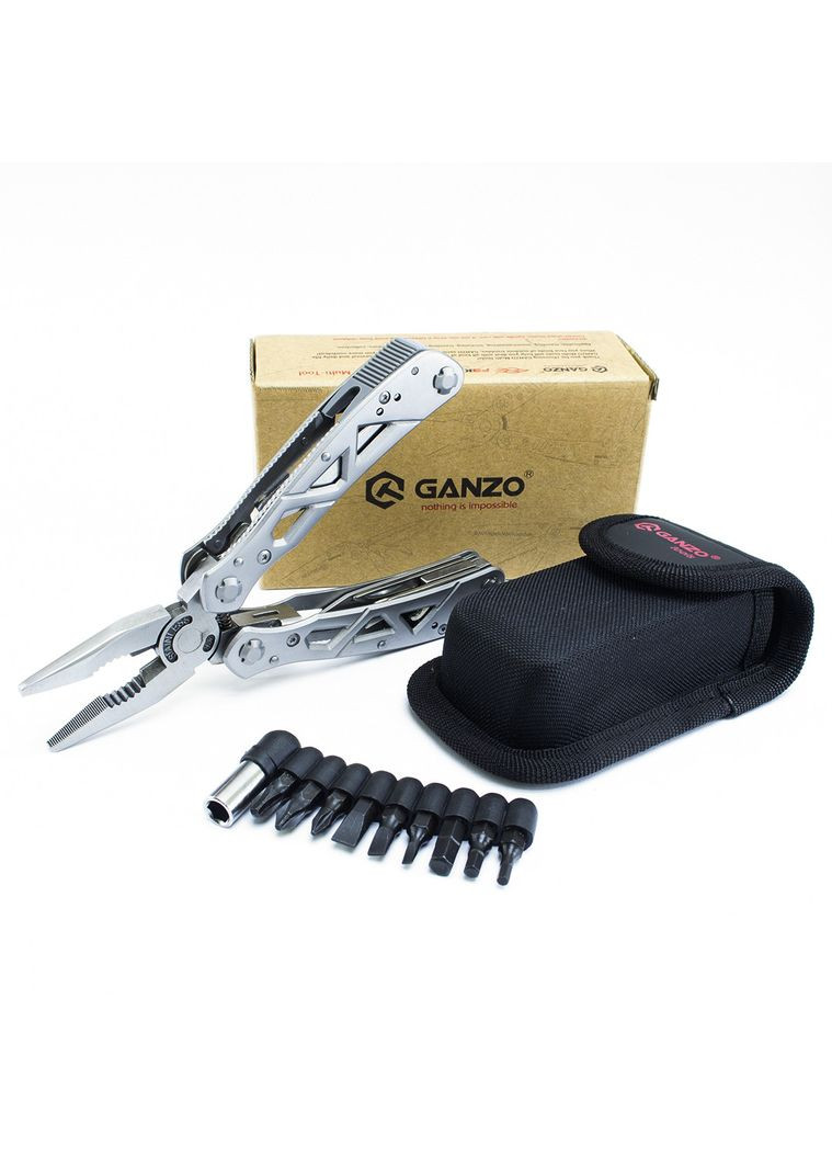Мультитул Multi Tool багатофункціональний набір мульти інструментів кишеньковий ножик G112 Ganzo (363132554)