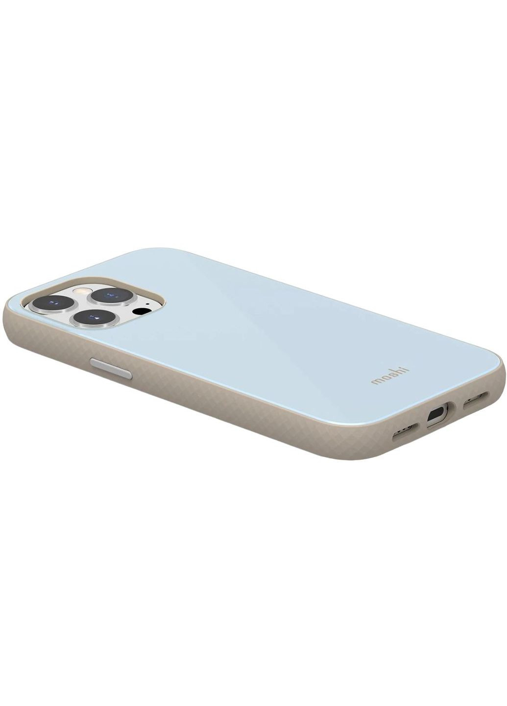 Чохол-накладка iGlaze Slim Hardshell Case Adriatic Blue для iPhone 13 Pro Moshi (302652065)