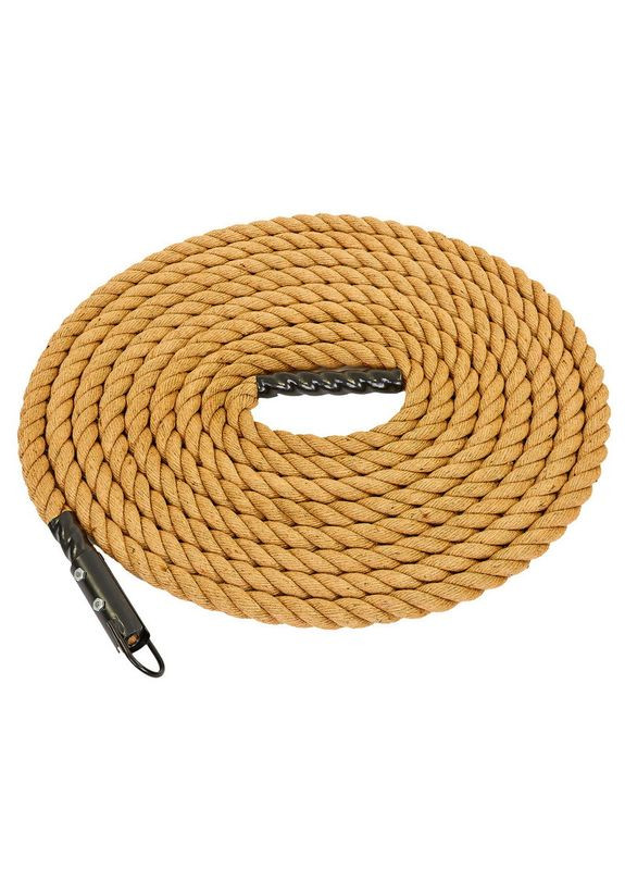 Канат спортивний для лазіння з кріпленням із сизалю (сизаль, l-15м, d-3,8см) (FI-6989-15) SP-Sport (354703522)