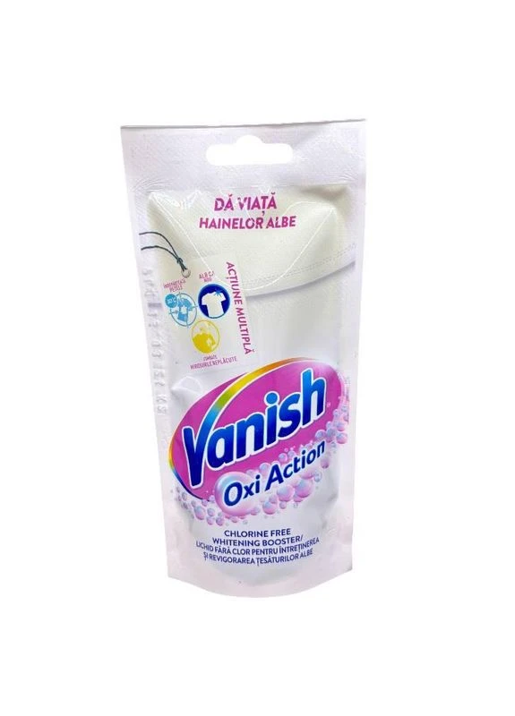 Плямовивідник для білих тканин Oxi Action 100 мл 9100 Vanish (367983782)