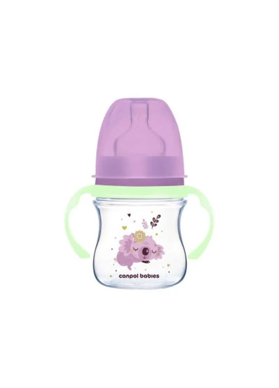 Пляшечка для годування Easystart Sleepy Koala 120 мл рожева (35/236_pin) Canpol Babies (396957927)