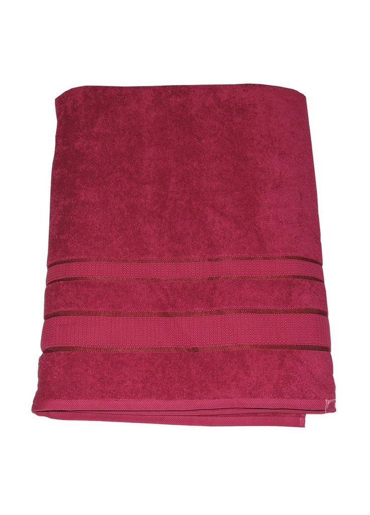 Fadolli Ricci полотенце махровое — бордо 50*90 (400 г/м²) бордовый производство -