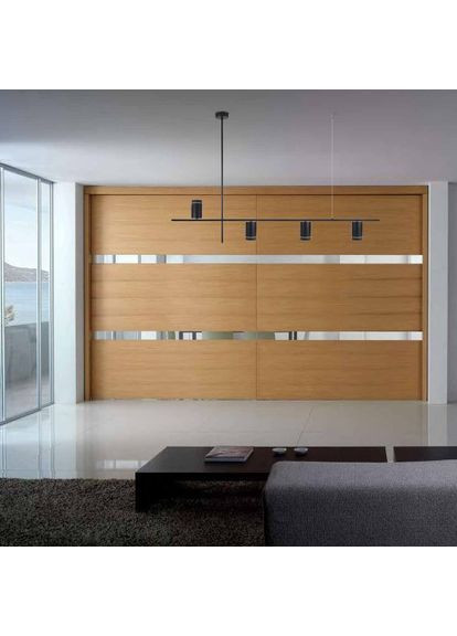 Накладний світильник ML374 під лампу на підвісі чорний Feron (365651929)