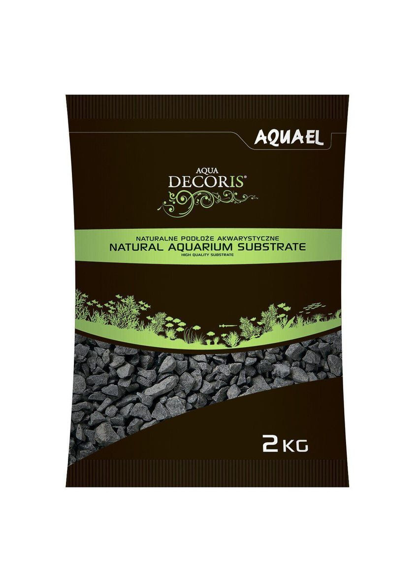 Грунт для аквариума, базальтовый гравий 2 кг (2-4 мм) Aquael (365592898)