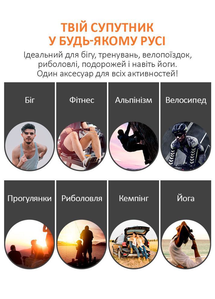 Тримач на руку для смартфона IRUN-027 / браслет, пов'язка для спорту / 4 - 7 дюймів / 27 см No Brand (365754941)