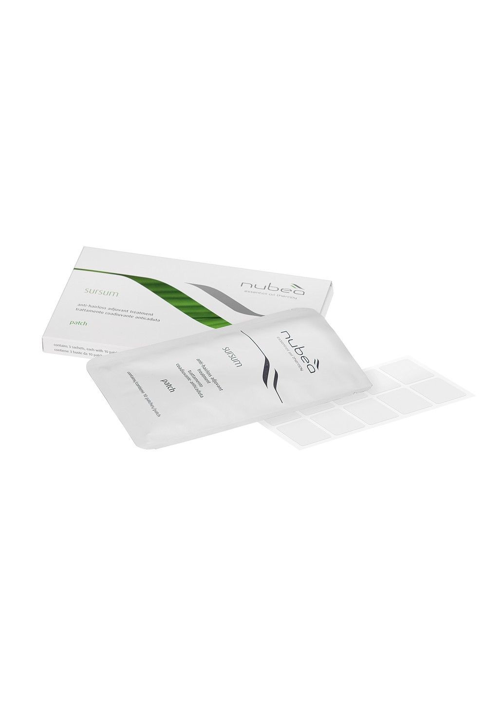 Стимулюючі патчі проти випадання волосся Sursum Anti-Hairloss Adjuvant Patch 30 шт Nubea (331144980)