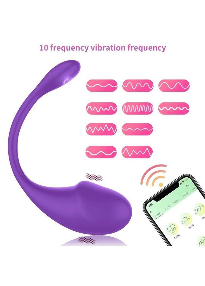 ЭКСКЛЮЗИВНАЯ НОВИНКА ВИБРАТОР Женский Смарт виброяйцо USB No Brand (301867027)