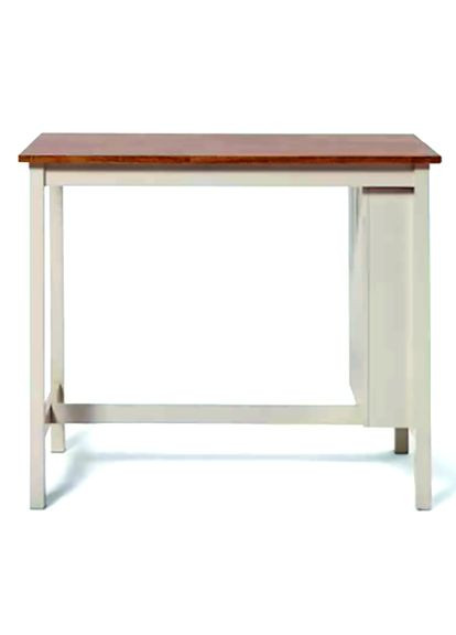 Барний стіл для кухні з дерева Джоко зефір-савоярді (БАС-00182015) No Brand (327869667)