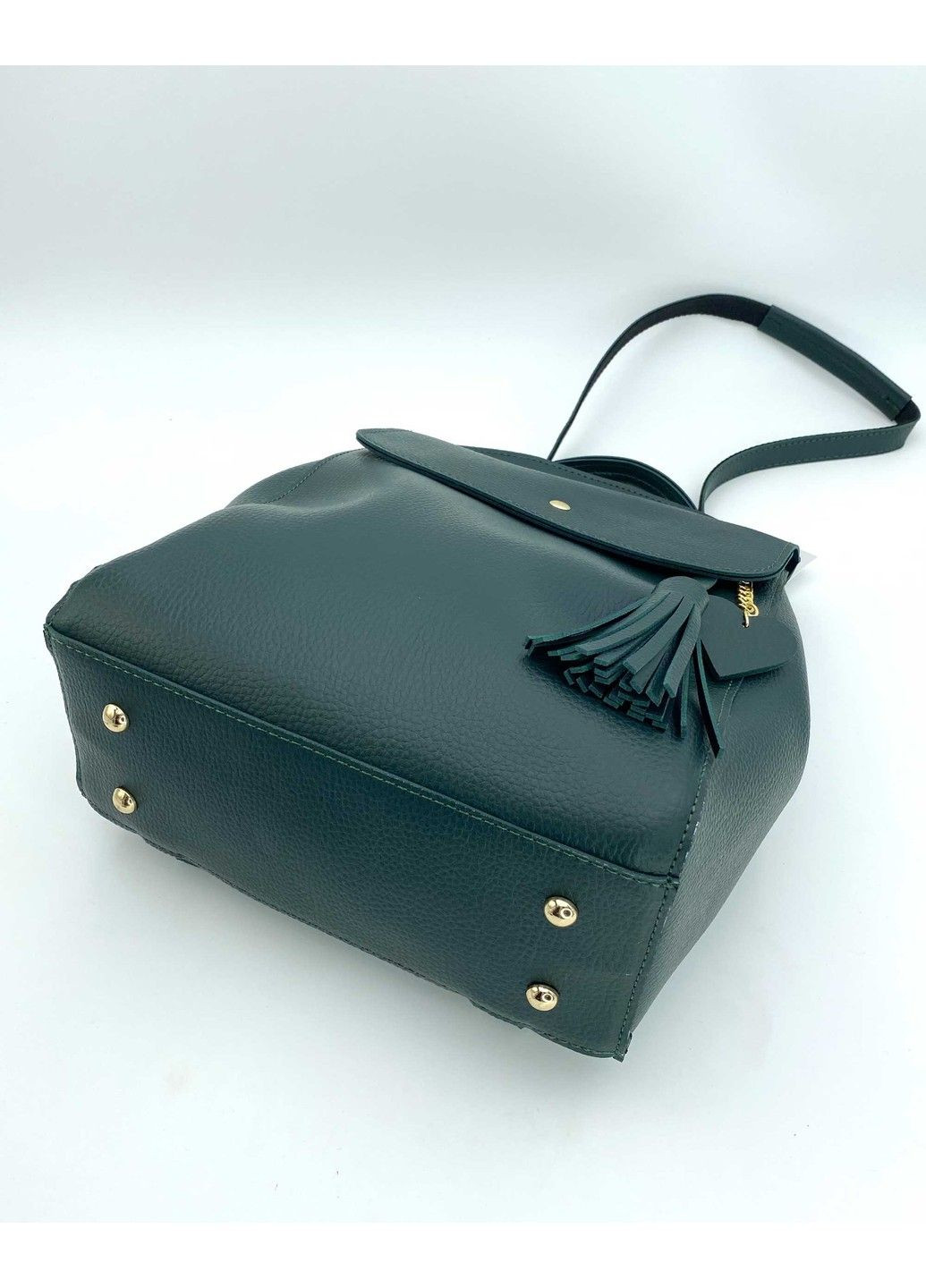 Рюкзак сумка «Сердце» женский зеленый WeLassie (315688386)