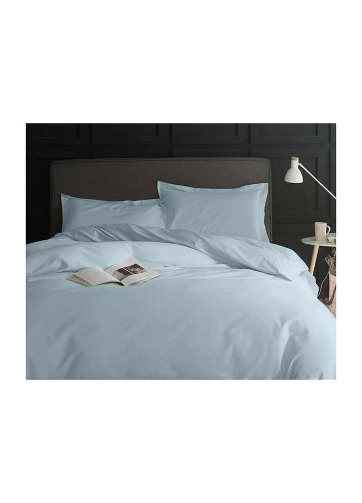 Постельное белье Сатин 0843 Grey Blue 2х143х210 (m220563) Mirson (369136187)